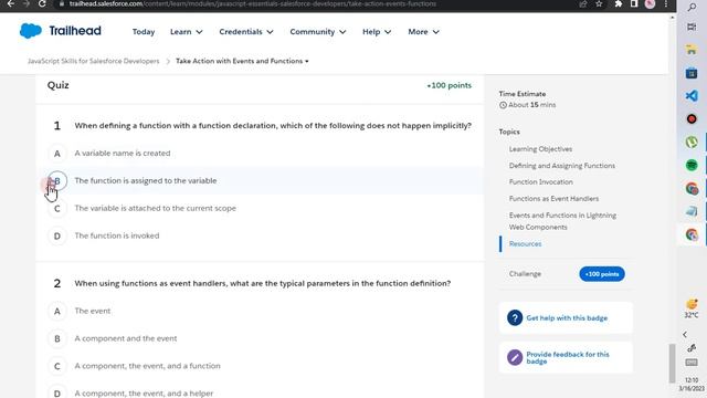 JavaScript Skills for Salesforce Developers | Take Action with Events and Functions смотреть онлайн