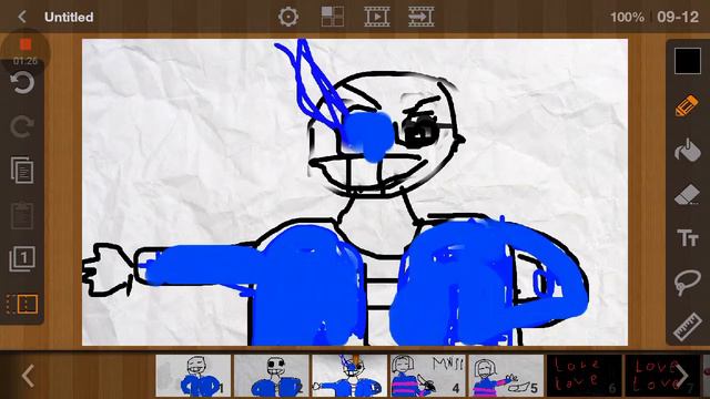 Анимация андертейл сам делал смотреть онлайн