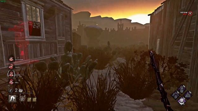 Игра против 2 читеров на салуне (DBD) смотреть онлайн