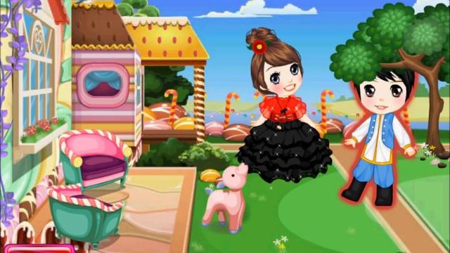 Decorate Sugar Candy House - Забавные игры на тему детей - Igrytessy.ru смотреть онлайн