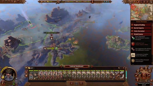 TOTAL WAR WARHAMMER 3 : CHAOS DWARF ASTRAGOTH PART 11 смотреть онлайн