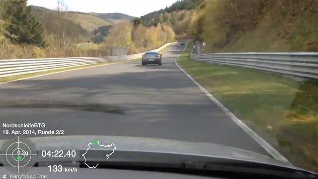 Opel Astra H OPC Nordschleife 8:43 BTG 19.04.14 Nissan GTR смотреть онлайн