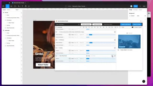 Figma Tutorial: Add video embeds to Figma banner exports смотреть онлайн