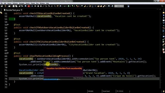 Builder design pattern in Java! смотреть онлайн