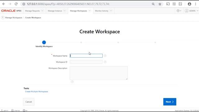 APEX01 of 30: Create a schema in Oracle XE and create a workspace in APEX смотреть онлайн