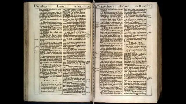Leuiticus 22~23 | 1611 KJV | Day 39 смотреть онлайн
