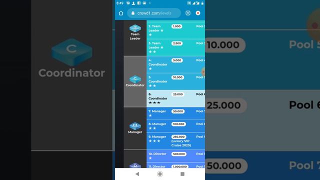 WOW! Coordinator Star 3 Achieved In Crowd1, EARNED €216 = $239.76 = N86,673.24 In One Day (PROOF) смотреть онлайн