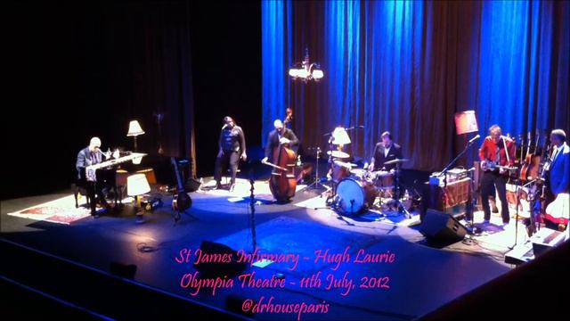 St James Infirmary cover HD live - Hugh Laurie @Olympia Theatre - 11-07-2012 смотреть онлайн
