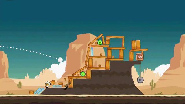 Angry Birds 12-8 3 stars walkthrough Theme 12 level 12-8 Gameplay Tutorial смотреть онлайн