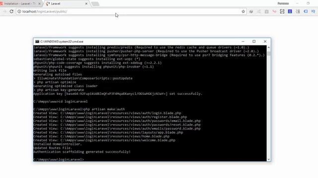 Membuat Login dan Register Sederhana di Laravel 5.5 смотреть онлайн