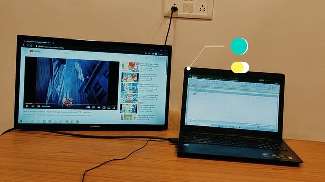 How to connect 2 monitors to one laptop | Dual monitor setup | Triple monitor setup | Technosearch смотреть онлайн