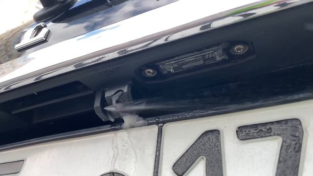 Камера с омывателем на автомобиле смотреть онлайн