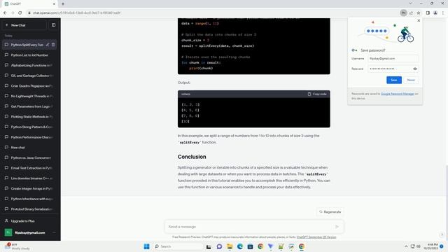 split a generator iterable every n items in python splitEvery смотреть онлайн