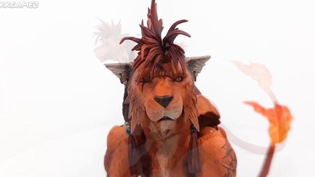 Comparison Red XIII Final Fantasy 7 Remake Play Arts Kai смотреть онлайн