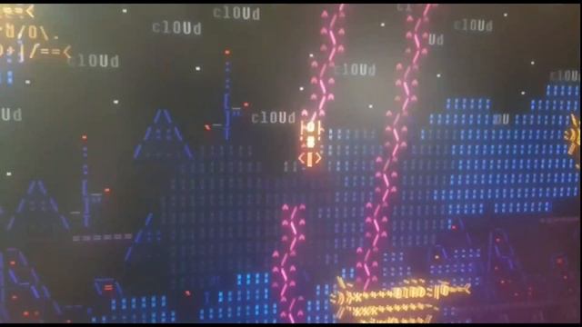 Big birds in the sky in ASCIIDENT game смотреть онлайн
