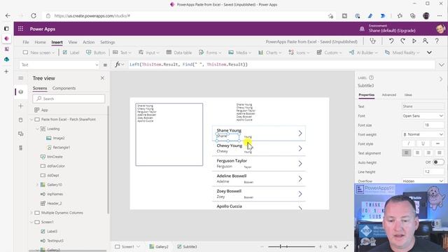 PowerApps Paste from Excel Table, update, and then upload to data source смотреть онлайн