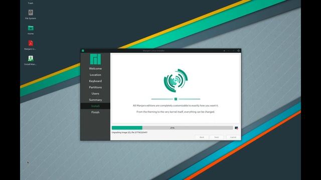Installing Linux Manjaro on Oracle VirtualBox MacOS смотреть онлайн
