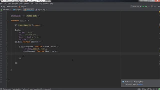 Fetch Data from MySqli Server Using Ajax Part - 02 смотреть онлайн