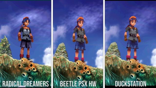 Chrono Cross Radical Dreamers VS. Beetle PSX HW (Upscale textures) VS. DuckStation (xBR) смотреть онлайн