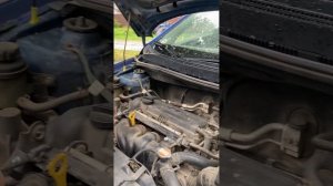 Декоративная крышка двигателя 292402B031 на Солярис 1 поколения или Рио 3 поколения. 2011-2016 годо