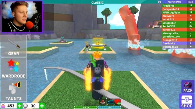 ВЫЖИВАНИЕ НА *ПРОКЛЯТОМ* ОСТРОВЕ В ROBLOX ? смотреть онлайн