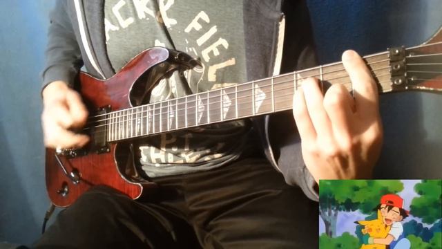 Pokemon Opening 1 - Guitar Cover [with Tabs] смотреть онлайн