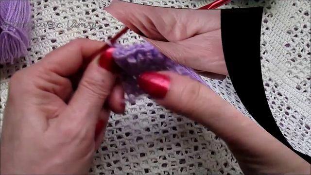 Школа вязания. Как вязать рюши крючком. Способ 1 смотреть онлайн
