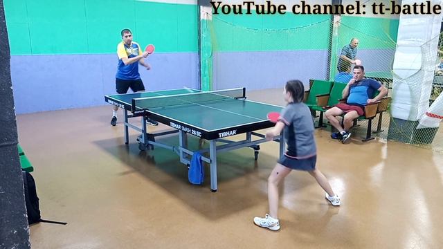 11 year old girl testing rubber MIMA Ito (Nittaku Moristo SP) смотреть онлайн