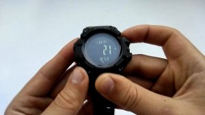 Часы Skmei 1358 не работает шагомер / как настроить шагомер инструкция на русском и настройка