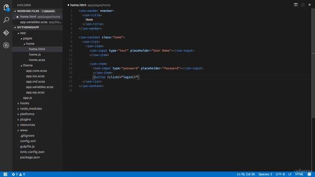 Theming an Ionic 2 Page - Forms, Buttons and CSS смотреть онлайн