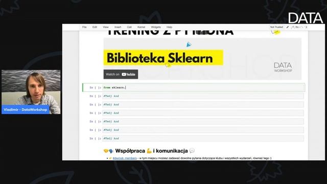 Trening z Pythona - Biblioteka Sklearn. смотреть онлайн