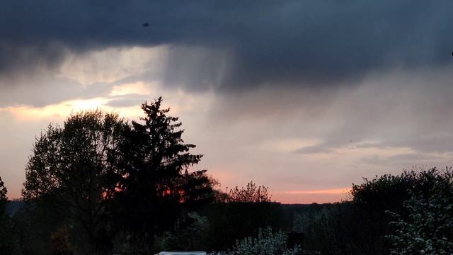 Закат солнца, таймлапс / Sunset, timelapse смотреть онлайн