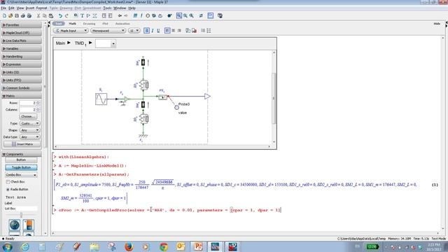 Optimization for Engineering Applications with MapleSim and Maple Global Optimization Toolbox смотреть онлайн