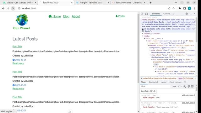 16. Nuxt 3 Tutorial - Styling Post Detail Page смотреть онлайн