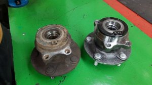 Mitsubishi Outlander 2017. Гул подшипника ступицы. Замена