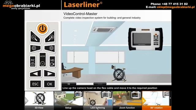 Endoskop Laserliner VideoControl- Master смотреть онлайн