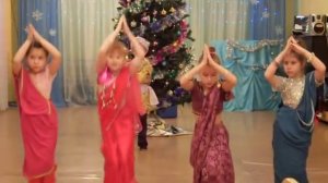 ИНДИЙСКИЙ ТАНЕЦ "Зуби-Зуби". Танцуют дошкольники.