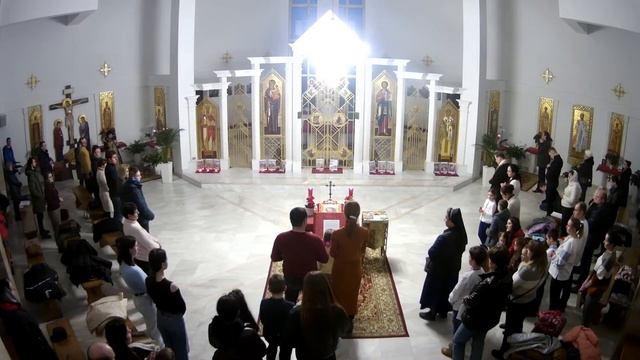П’ятниця. Літургія Ранішосвячених Дарів та Хресна Дорога. [31 березня, 18:15] смотреть онлайн