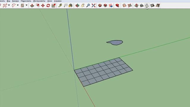Драпировка песочница SketchUp смотреть онлайн