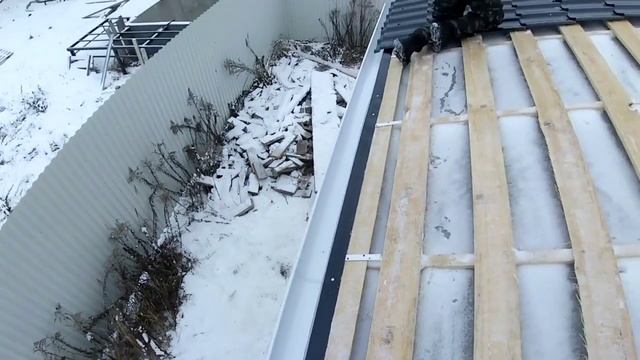 ЧЕРНАЯ ЧЕРЕПИЦА.Необычная крыша для красивого дома смотреть онлайн