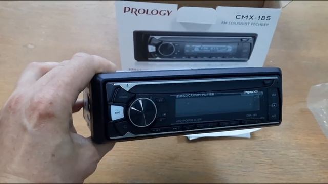 Распаковка — Бездисковая автомагнитола Prology CMX-185 смотреть онлайн