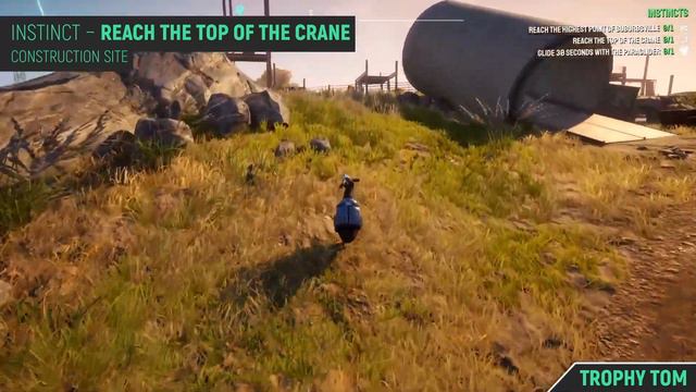 Goat Simulator 3 - Instinct - Reach the Top of the Crane - Construction Site смотреть онлайн