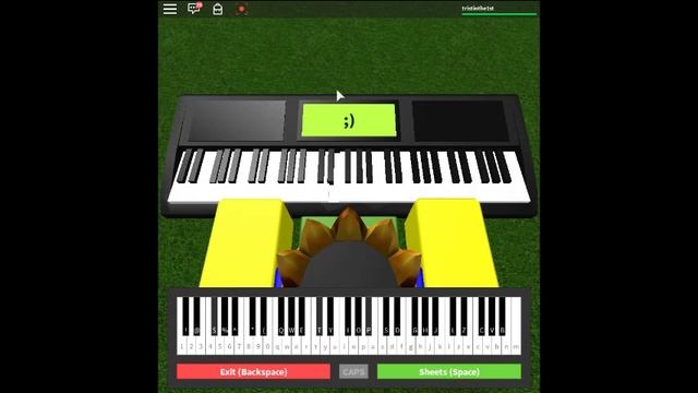 Minecraft - Haggstrom by: C418 on a ROBLOX piano. смотреть онлайн