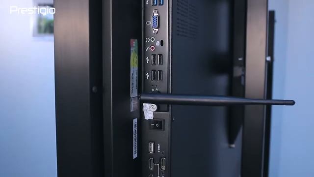 Prestigio MultiBoard - подключаем внешний источник по VGA, HDMI смотреть онлайн