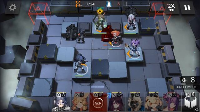 【明日方舟/Arknights】[S2-4] - Low Lvl-Rarity Squad - Arknights Strategy смотреть онлайн
