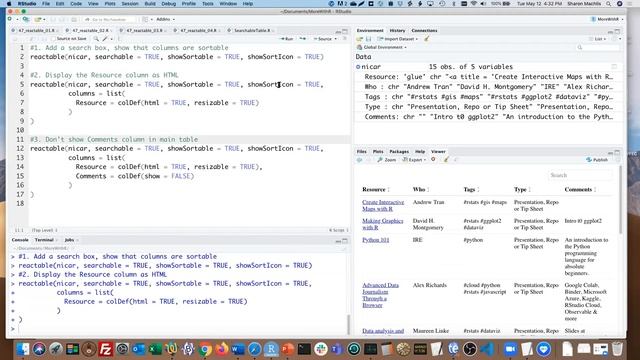 How to create R tables with expandable rows смотреть онлайн