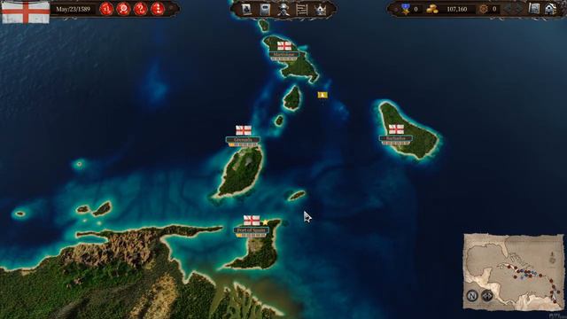 PLAYTHROUGH PART 2 PORT ROYALE 4: THE ENGLISH CAMPAIGN AS THE ADVENTURER! смотреть онлайн