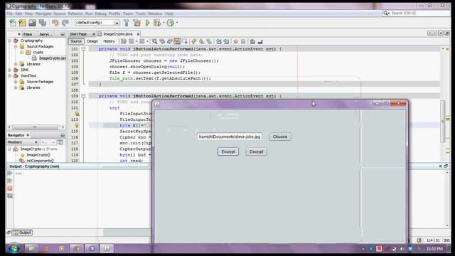 How to encrypt and decrypt an image using AES смотреть онлайн