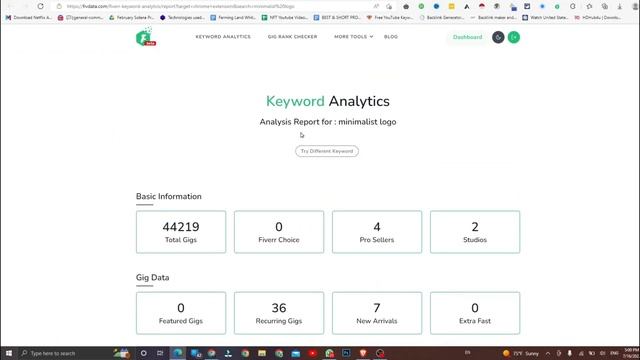 Fiverr Free Tools | Gig Rank Checker + Keyword Research Tool смотреть онлайн