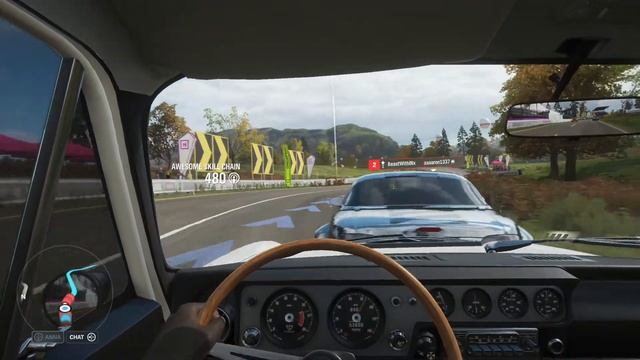 Forza Horizon 4 Multiplayer Racing 1966 Ford Lotus Cortina смотреть онлайн